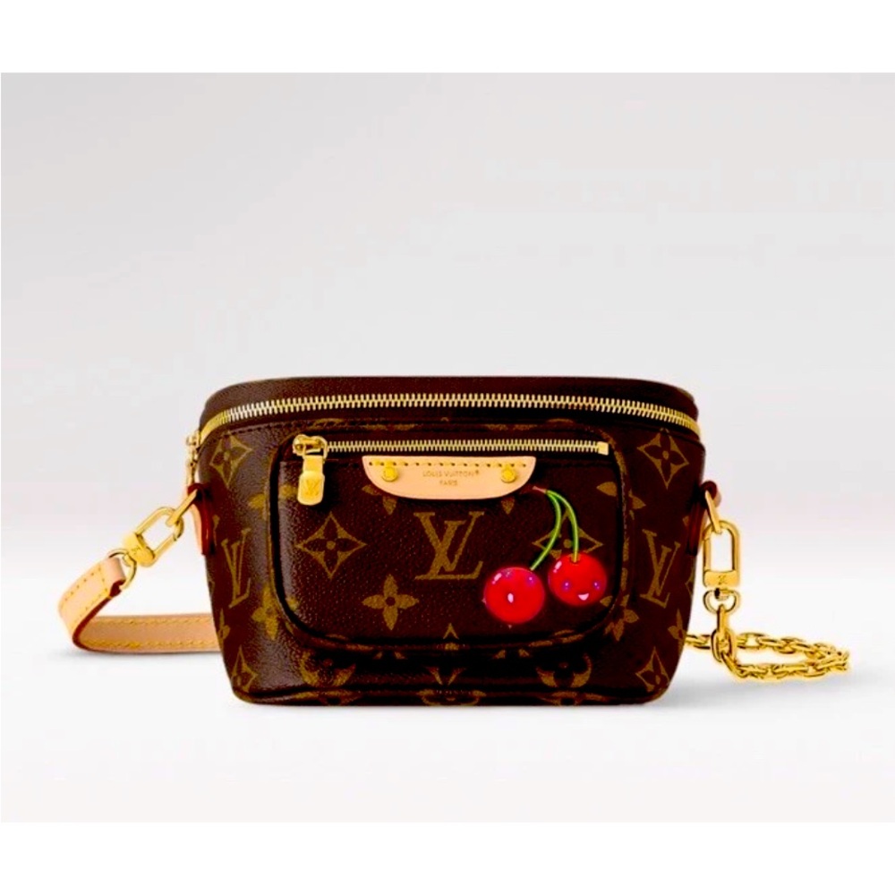 Louis Vuitton X Takashi Murakami Cerise Mini Bum Bag New In Box!